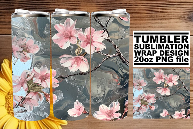 Vibrant Spring Blooms Sublimation: Floral Symphony Sublimation afrosvg 