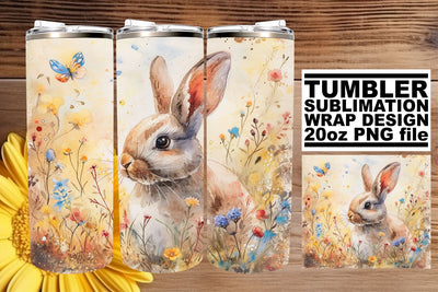 Vibrant Spring Tumbler Decor Sublimation afrosvg 