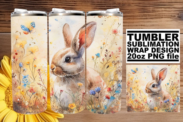 Vibrant Spring Tumbler Decor Sublimation afrosvg 