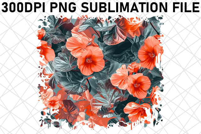 Vibrant Springtime Flower Creations Sublimation afrosvg 