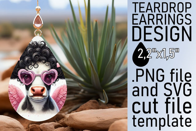 Vibrant sublimation design, ideal for earring use! , Valentines Sublimation afrosvg 