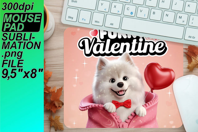 Vibrant sublimation mouse pads, enhance your workspace! , Valentines Sublimation HoodArtCraft 