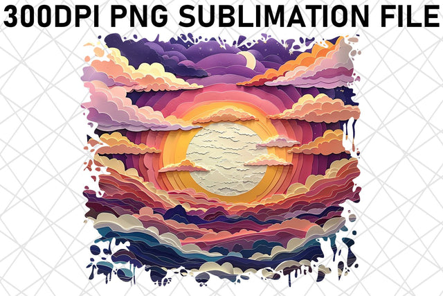 Vibrant Sunbeam Radiance Sublimation Print Sublimation afrosvg 