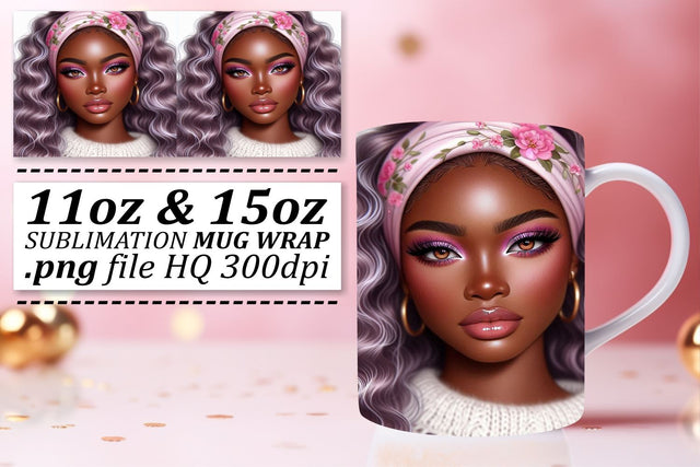 Vibrant templates, great for any crafting project! , Love Girl Sublimation afrosvg 