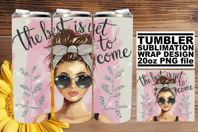 Vibrant tumbler wrap, perfect for custom drinkware! , Woman Sublimation afrosvg 