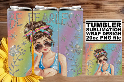 Vibrant tumbler wrap, perfect for enhancing your designs! , Woman Sublimation afrosvg 