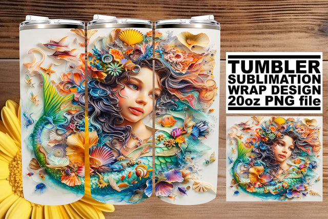 Vibrant Underwater Beauty Graphics Pack Sublimation afrosvg 