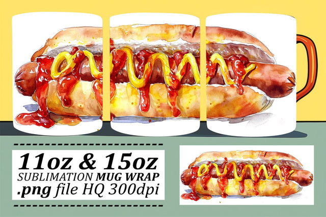 Vibrant Watercolor Delights Wrap Sublimation afrosvg 