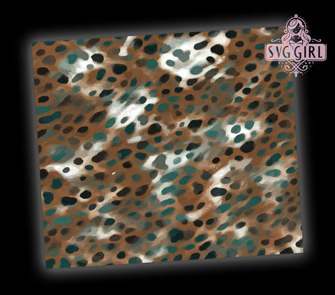 Vibrant Wild Animal Print Tumbler Wrap, 20oz Tumbler Wrap, Animal Print Drinkware, Wild Animal Tumbler, Vibrant Tumbler Design, Animal Lover Gift, Sublimation Tumbler Design Sublimation SvggirlplusArt 