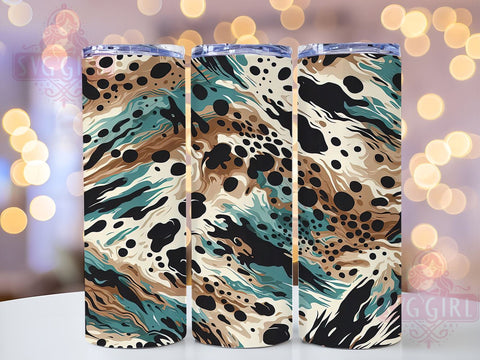 Vibrant Wild Animal Print Tumbler Wrap, 20oz Tumbler Wrap, Animal Print Drinkware, Wild Animal Tumbler, Vibrant Tumbler Design, Animal Lover Gift, Sublimation Tumbler Design Sublimation SvggirlplusArt 