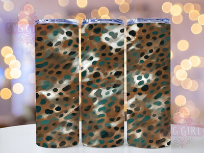 Vibrant Wild Animal Print Tumbler Wrap, 20oz Tumbler Wrap, Animal Print Drinkware, Wild Animal Tumbler, Vibrant Tumbler Design, Animal Lover Gift, Sublimation Tumbler Design Sublimation SvggirlplusArt 