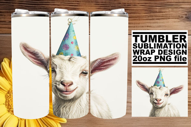 Vibrant Wildlife Wonderland: Birthday Tumbler Wrap Sublimation afrosvg 