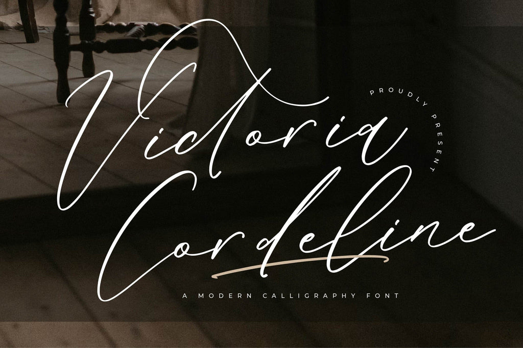 Victoria Cordeline - Modern Calligraphy Font - So Fontsy