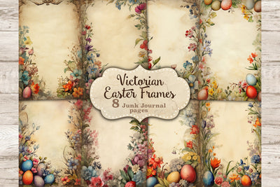 Victorian Easter Ephemera | Vintage Junk Journal Kit SVG GlamArtZhanna 