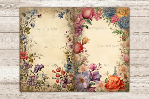 Victorian Easter Ephemera | Vintage Junk Journal Kit SVG GlamArtZhanna 