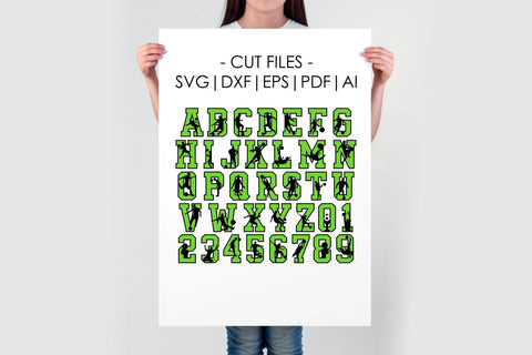 Victory League Sports Font | Bold Football Alphabet for Cricut & Silhouette Font TonisArtStudio 