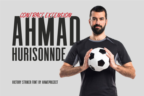Victory Striker Font ahweproject 
