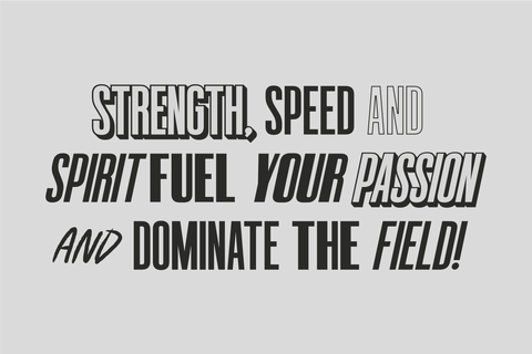 Victory Striker Font ahweproject 