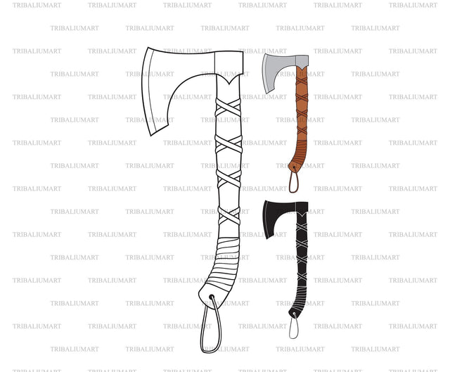 Viking Axe SVG TribaliumArtSF 