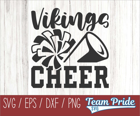 Viking Cheer SVG Printable Digital Download SVG, EPS, DXF, PNG SVG Team Pride SVG 