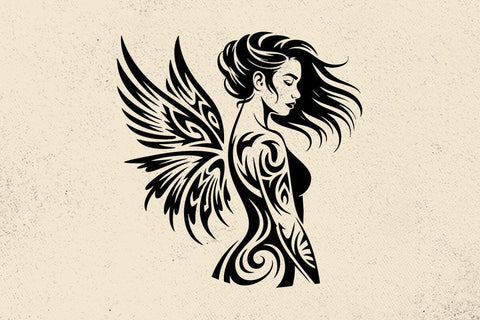 Viking Girl Warrior Vector Illustration, Viking SVG, Viking PNG SVG DesignDestine 