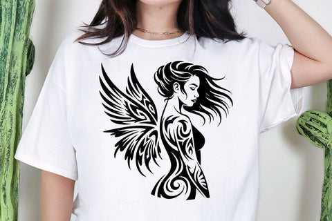 Viking Girl Warrior Vector Illustration, Viking SVG, Viking PNG SVG DesignDestine 