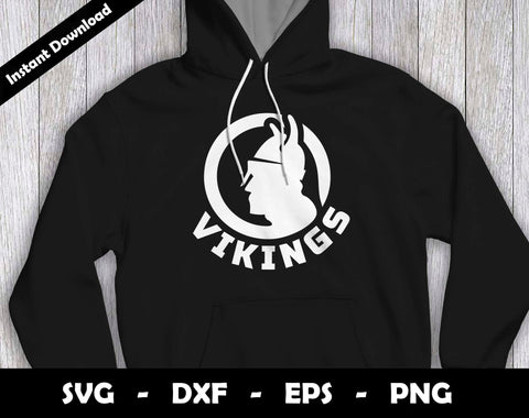 Vikings SVG Cut File, Vikings logo SVG Design, Vikings Football Mascot, T-Shirt Sublimation Design Png SVG Arthur Arellano 
