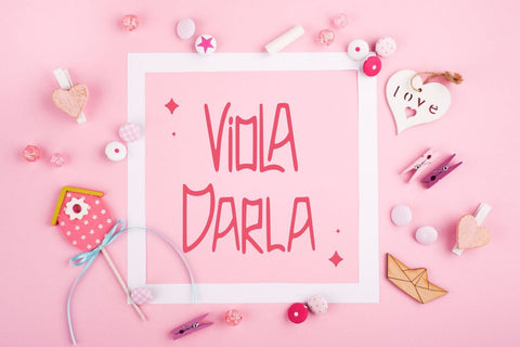 Vila Love - Display Font Font Sakha Design Studio 