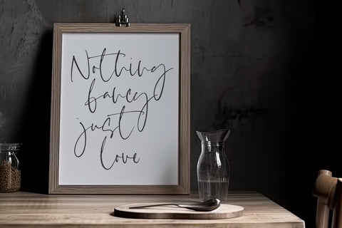 Villary Wisdom - Modern Handwritten Script Font Font Timur type 