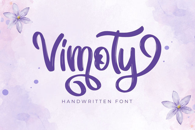 Vimoty Font Sakha Design Studio 