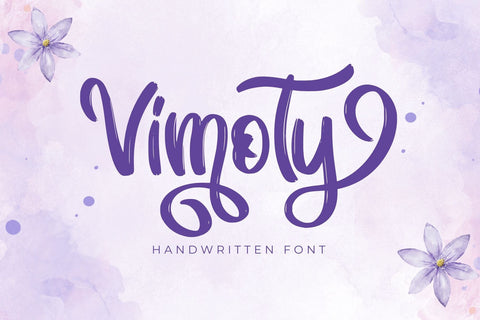 Vimoty Font Sakha Design Studio 