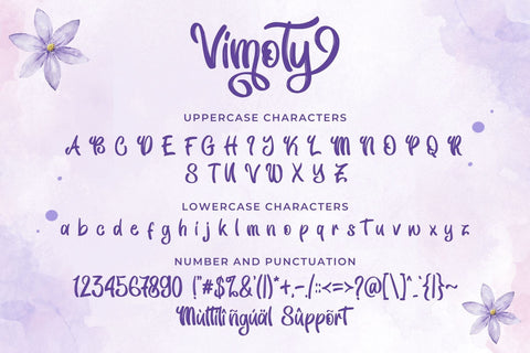 Vimoty Font Sakha Design Studio 