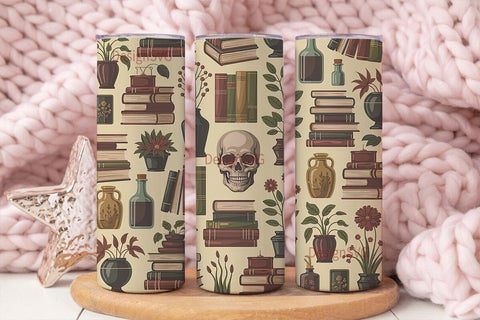 Vintage Apothecary Tumbler Wrap Sublimation DesignSVG 