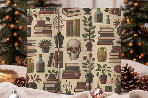 Vintage Apothecary Tumbler Wrap Sublimation DesignSVG 