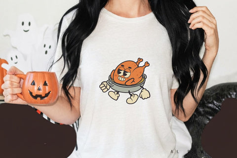 Vintage Autumn and Fall Cartoon Character SVG dadan_pm 