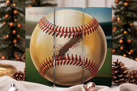 Vintage Baseball 20oz Tumbler Wrap Sublimation DesignSVG 