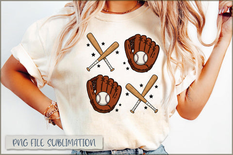 Vintage Baseball Coquette PNG Sublimation Shetara Begum 