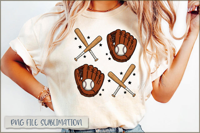 Vintage Baseball Coquette PNG Sublimation Shetara Begum 