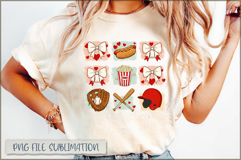 Vintage Baseball Coquette PNG Sublimation Shetara Begum 