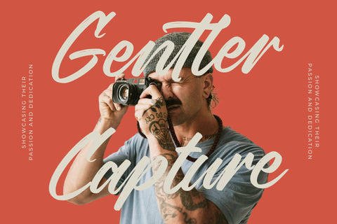 Vintage Bilbesto - Modern Brush Font Font Letterena Studios 