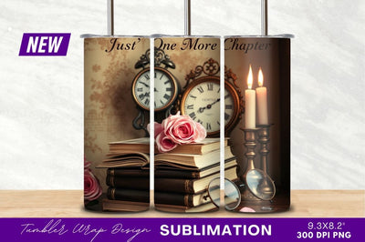 Vintage Books Candles And Roses Still Life Sublimation Regulrcrative 