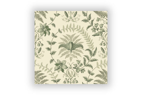 Vintage Botanical Toile Digital Paper, Seamless Antique Floral Pattern Bundle, Printable Scrapbook Paper, Victorian Design Botanical Bundle Digital Pattern FloridPrintables 