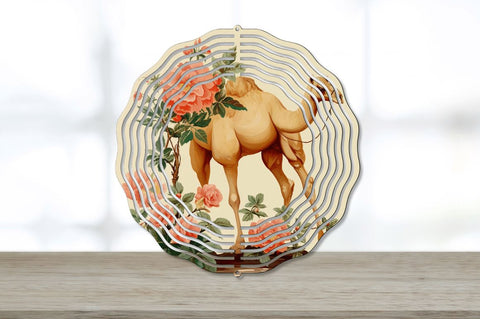 Vintage Camel Wind Spinner Bundle Sublimation Regulrcrative 
