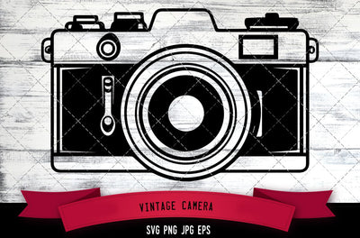 Vintage Camera SVG, Photography SVG SVG Loveleen Kaur 