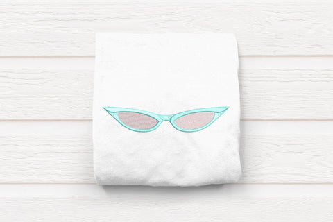 Vintage Cat Eye Glasses Embroidery Embroidery/Applique DESIGNS Designed by Geeks 