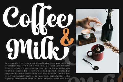 Vintage Chocolate Script Font muhammadzeky 