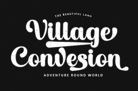 Vintage Chocolate Script Font muhammadzeky 