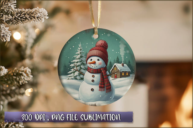 Vintage Christmas Ornaments Clipart PNG Sublimation Shetara Begum 