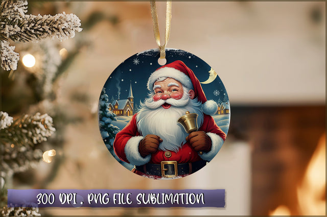 Vintage Christmas Ornaments Clipart PNG Sublimation Shetara Begum 