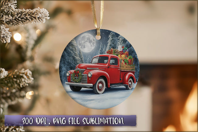 Vintage Christmas Ornaments Clipart PNG Sublimation Shetara Begum 